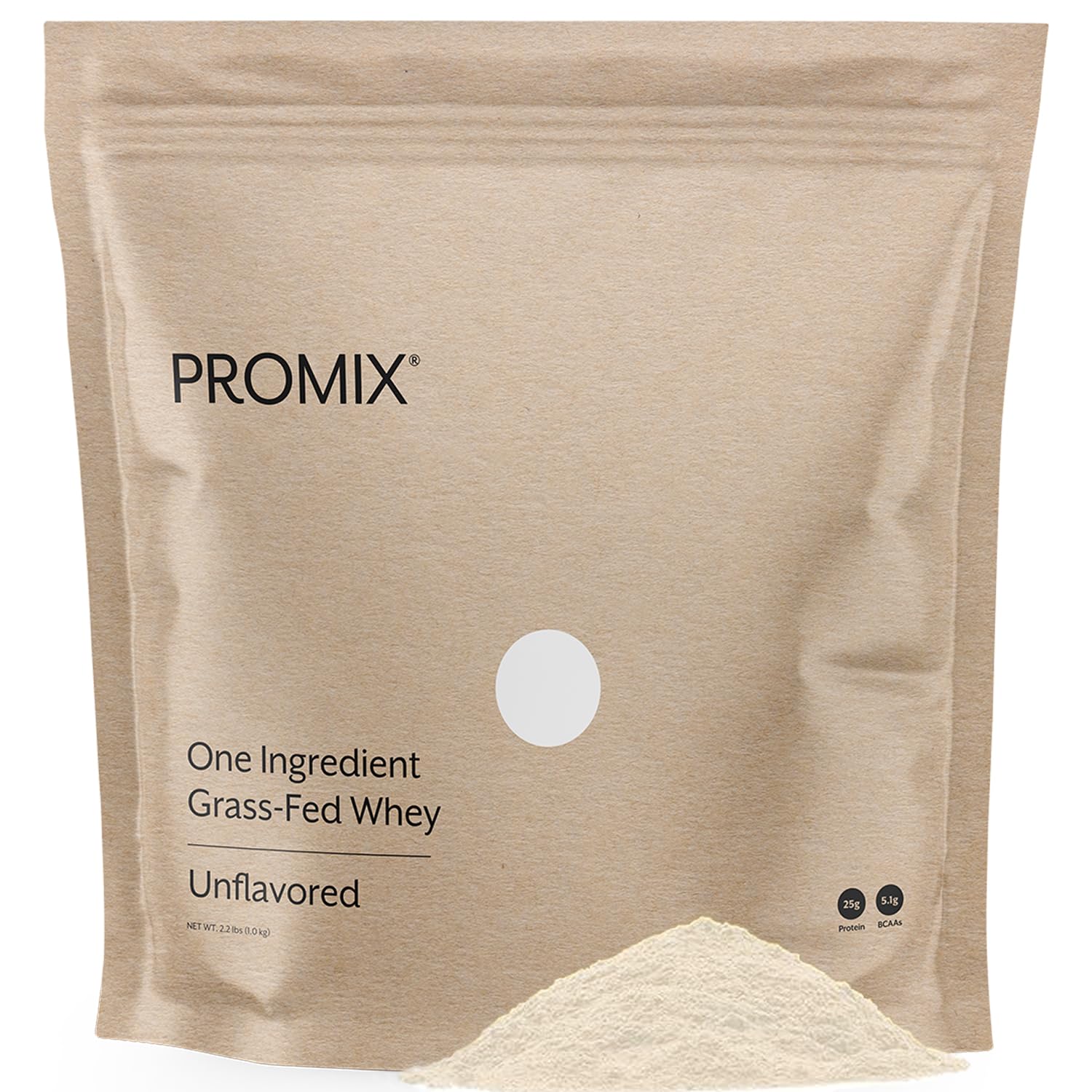 ProMix Nutrition Whey Protein Powder, Grass Fed, Unsweetened, Hormone Free - 25g Protein per Serving, Sugar Free, - dailyvitalstore