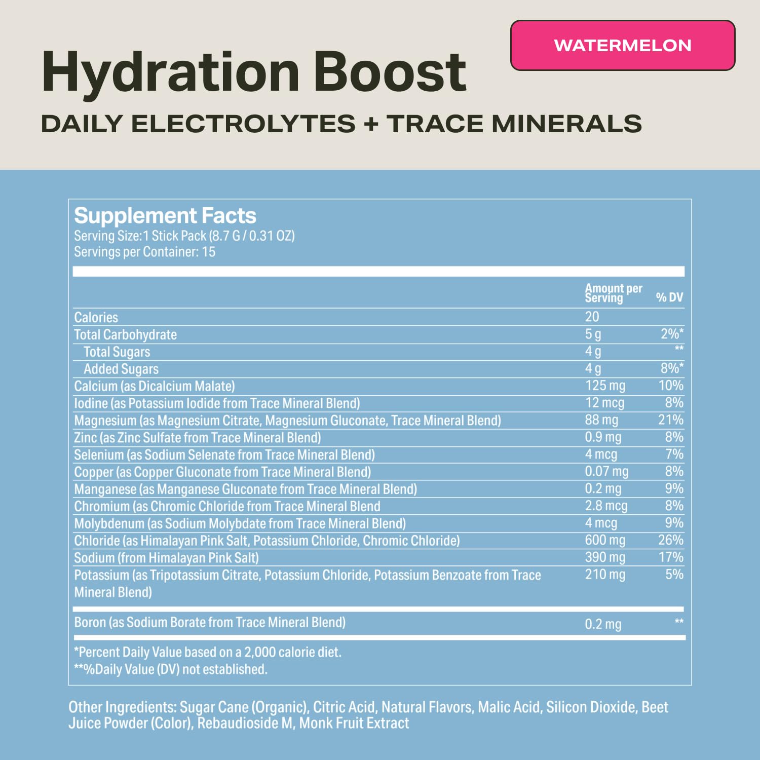 Proper Hydration Sticks – Electrolyte Powder Drink Mix Packets with Trace Minerals for Rapid Hydration – Naturally Flavored – No Artificial Sweeteners - dailyvitalstore