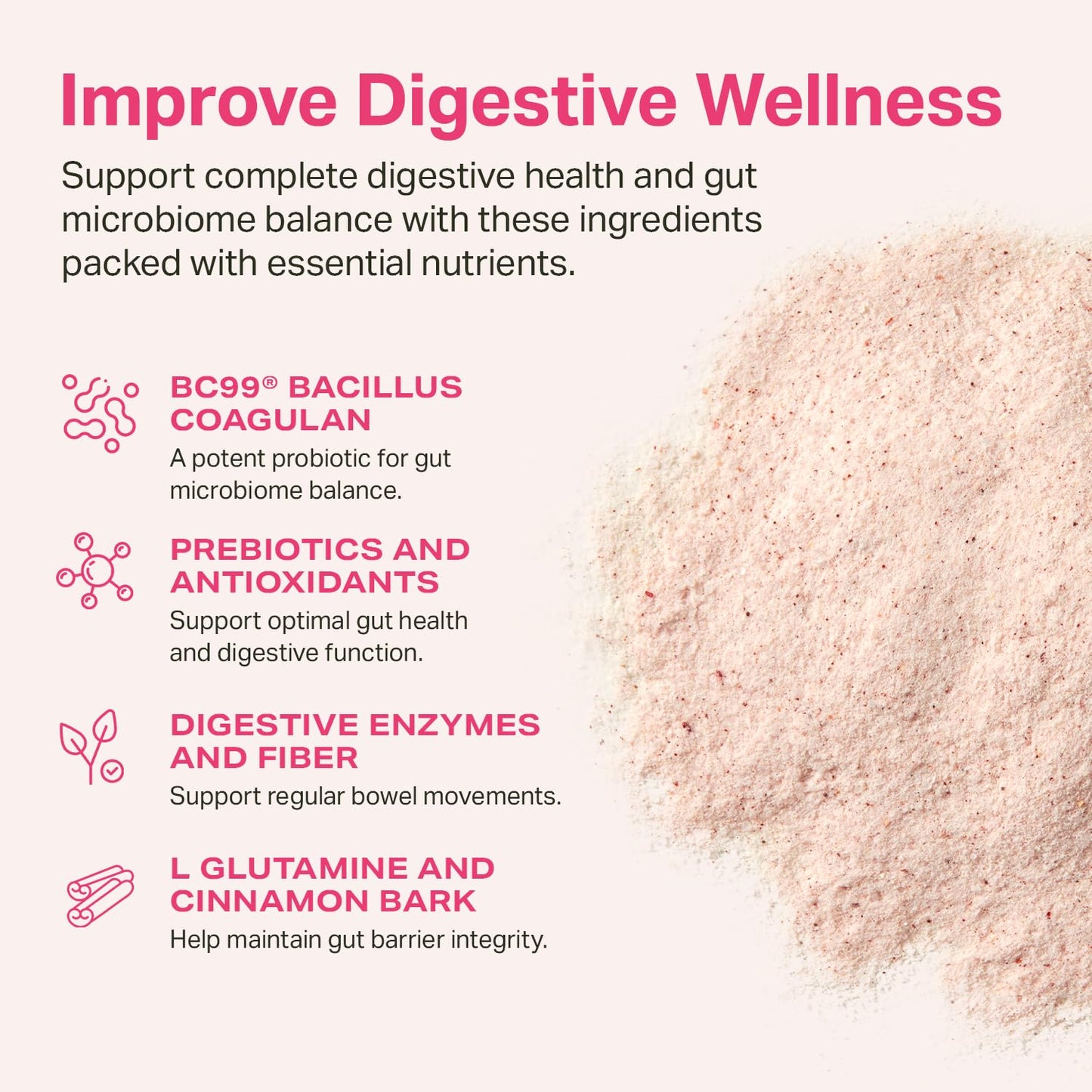 Proper, The Pinks Digestion and Bloat Relief. Drink Mix with Gut Health Probiotics, Prebiotics, Beet Root & Enzymes for Digestive Support. Bloating and Microbiome - dailyvitalstore