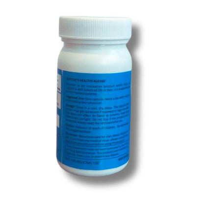 Prosman Supplement - Supports Healthy ageing & Improves Urinary Function | Patented Ingredient | Prunus domestica/pygeum (1Pack- 60 Capsules) - dailyvitalstore