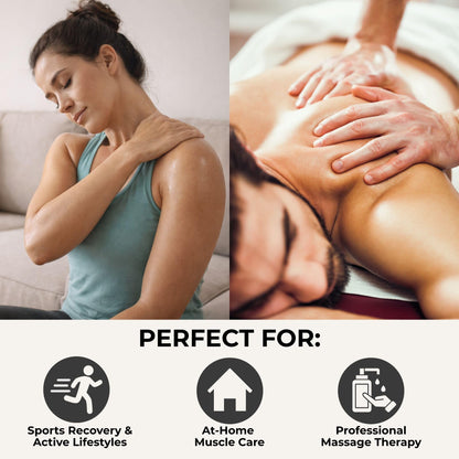 Prossage Heat Warming Relief Massage Oil for Therapuetic Massages, Deep Tissue Massages, and Aromatherapy, Topical Reliever, 32 Ounce Bottle - dailyvitalstore
