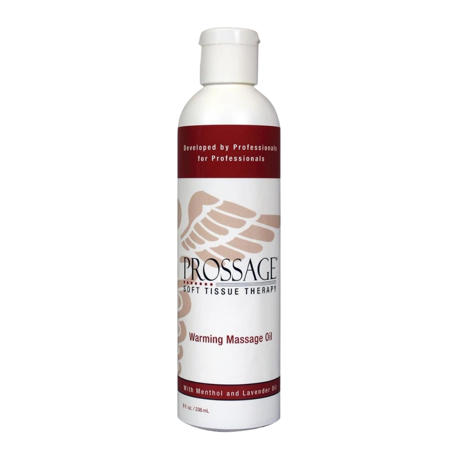 Prossage Heat Warming Relief Massage Oil for Therapuetic Massages, Deep Tissue Massages, and Aromatherapy, Topical Reliever, 8 Ounce Bottle - dailyvitalstore