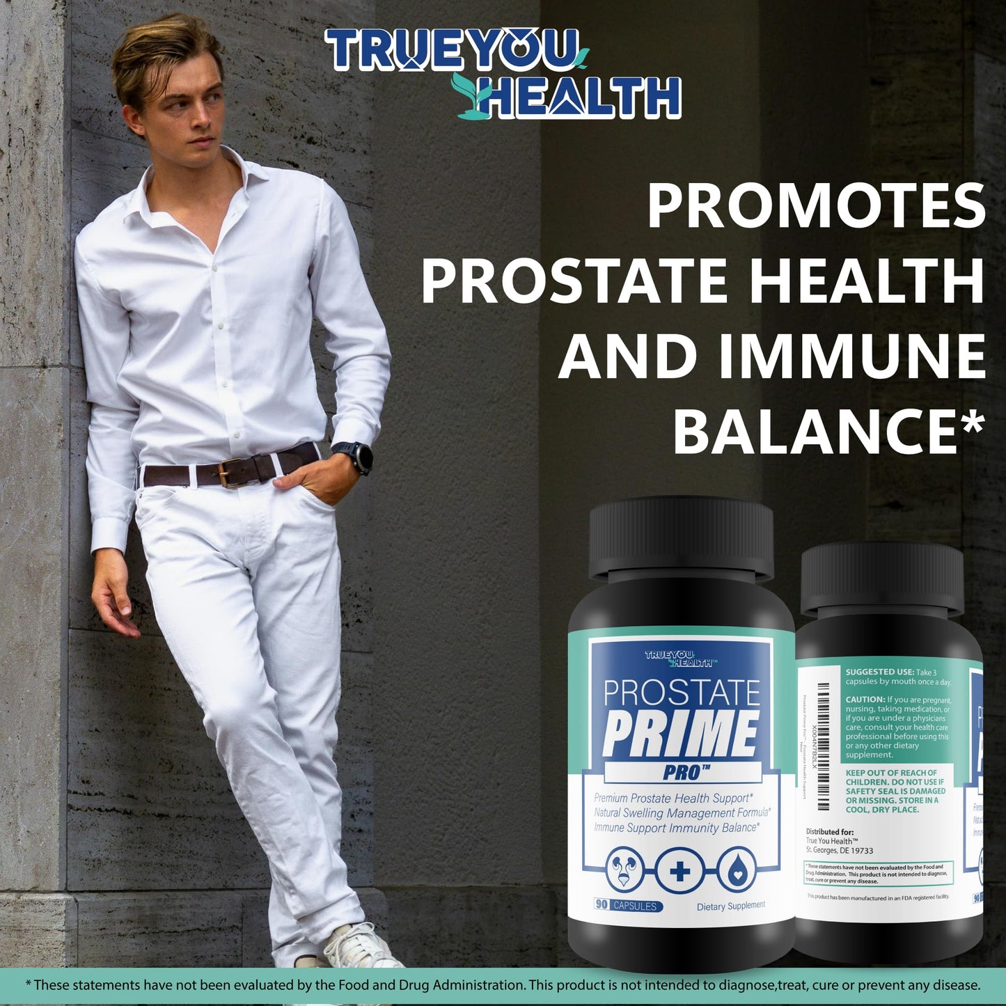 Prostate Prime Pro - Improved Formula - Our Best Prostate Support Supplement For Men’s Health - Natural Prostatitis Prostate Health - Natural Prostate Remedies - Men Prostate Vitamin Prostaprime Pills - dailyvitalstore