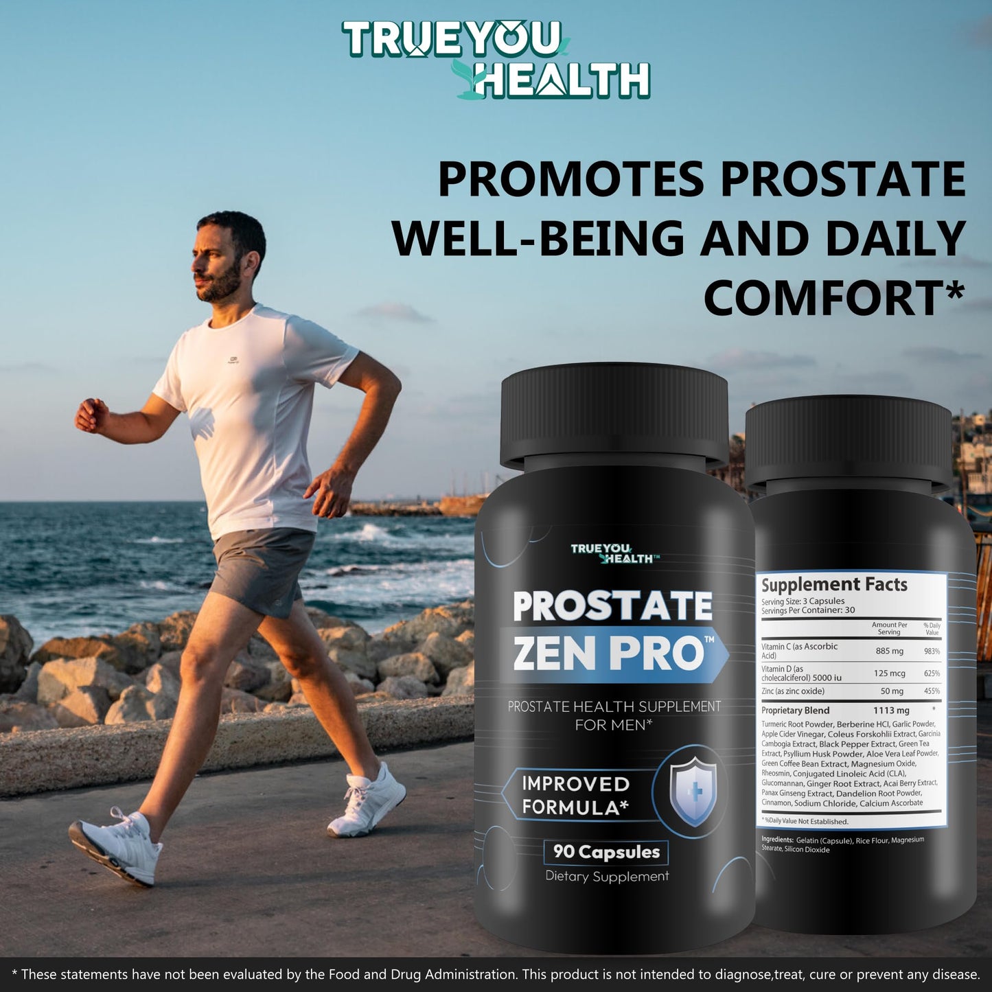 Prostate Zen Pro - Improved Formula - Our Best Prostate Health Supplement for Men - Our Best Prostate Support Supplement for Men’s Health - Natural Prostate Genix ProstaZen - dailyvitalstore