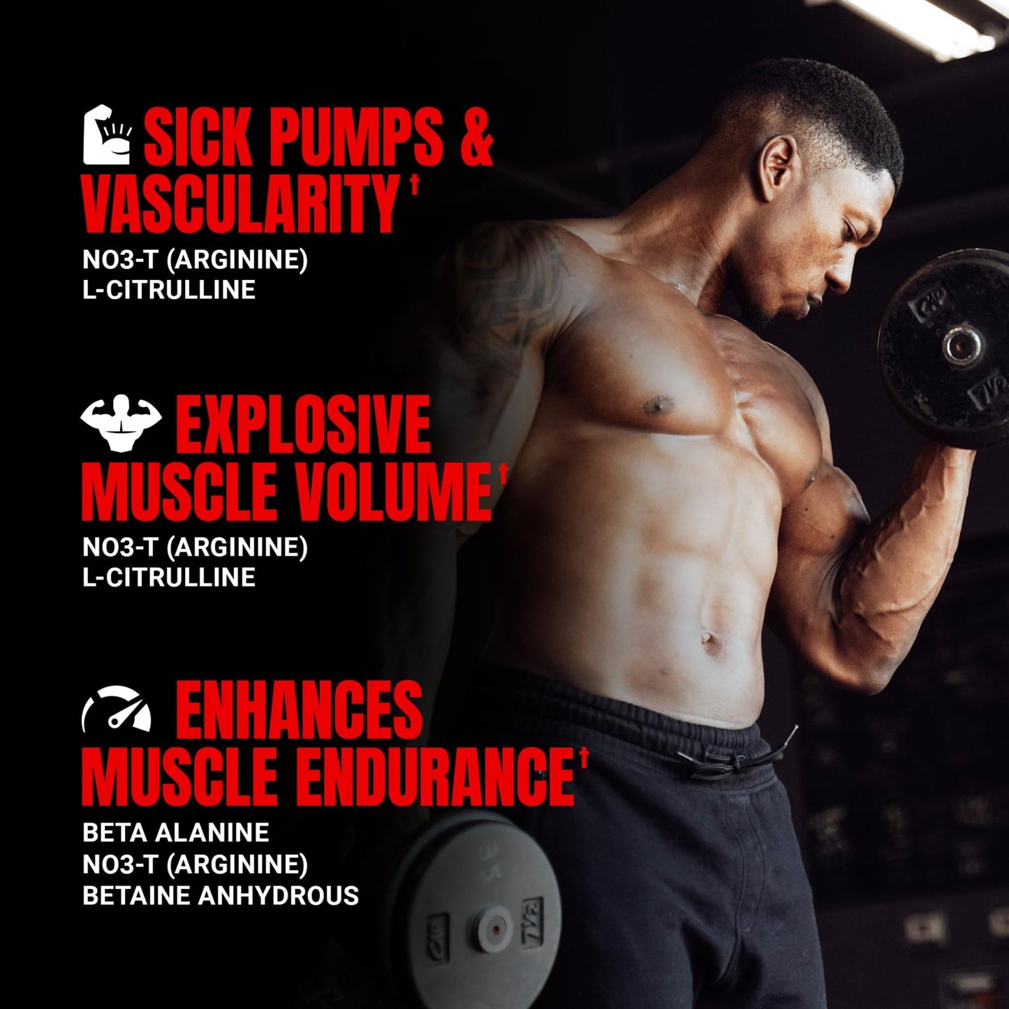 ProSupps Mr. Hyde Max Pump Pre Workout Powder - Stim-Free Preworkout Supports Blood Flow, Muscle Volume & Endurance - Caffeine-Free Nitric Oxide Gym & Fitness Supplements - dailyvitalstore