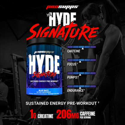 ProSupps Mr. Hyde Signature Pre Workout Powder with Creatine, Beta Alanine & Caffeine - Performance, Energy & Endurance - Clean Fitness & Gym Supplements - dailyvitalstore