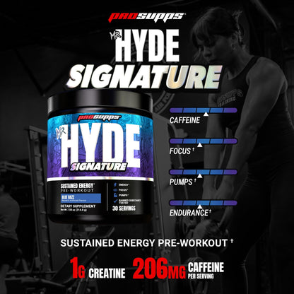 ProSupps Mr. Hyde Signature Pre Workout Powder with Creatine, Beta Alanine & Caffeine - Performance, Energy & Endurance - Clean Fitness & Gym Supplements for Men & Women = - dailyvitalstore