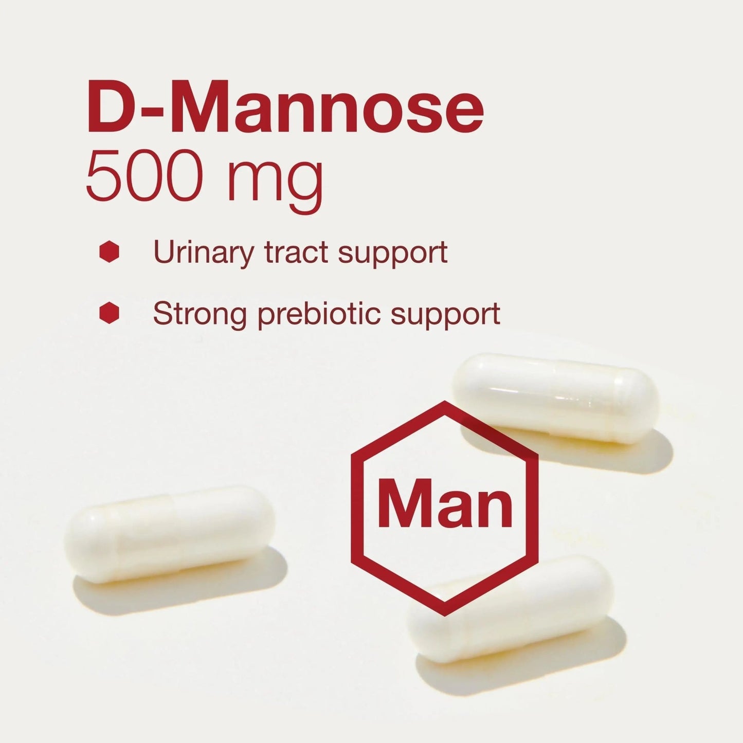 Protocol for Life Balance D-Mannose - 500mg - Bladder Cleanse - Support Healthy Urinary Tract* - For Men & Women - Kosher & Non-GMO - 90 Veg Capsules - dailyvitalstore