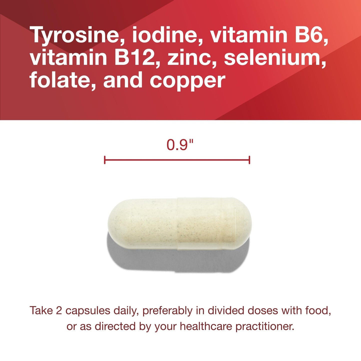 PROTOCOL FOR LIFE BALANCE Ortho Thyroid - Supports Healthy Thyroid Function* - with Ashwagandha, Zinc & Selenium - Non-GMO & Kosher - 90 Veg Capsules - dailyvitalstore