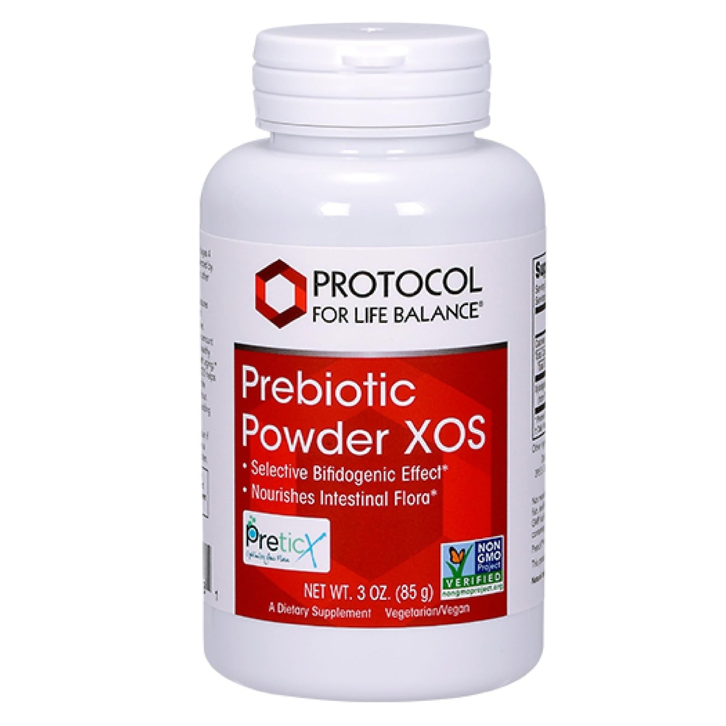PROTOCOL FOR LIFE BALANCE Prebiotic Powder XOS - 1.55g per Serving - Intestinal Flora - Support GI Tract & Gut Health - Kosher & Non-GMO - 3 oz - dailyvitalstore