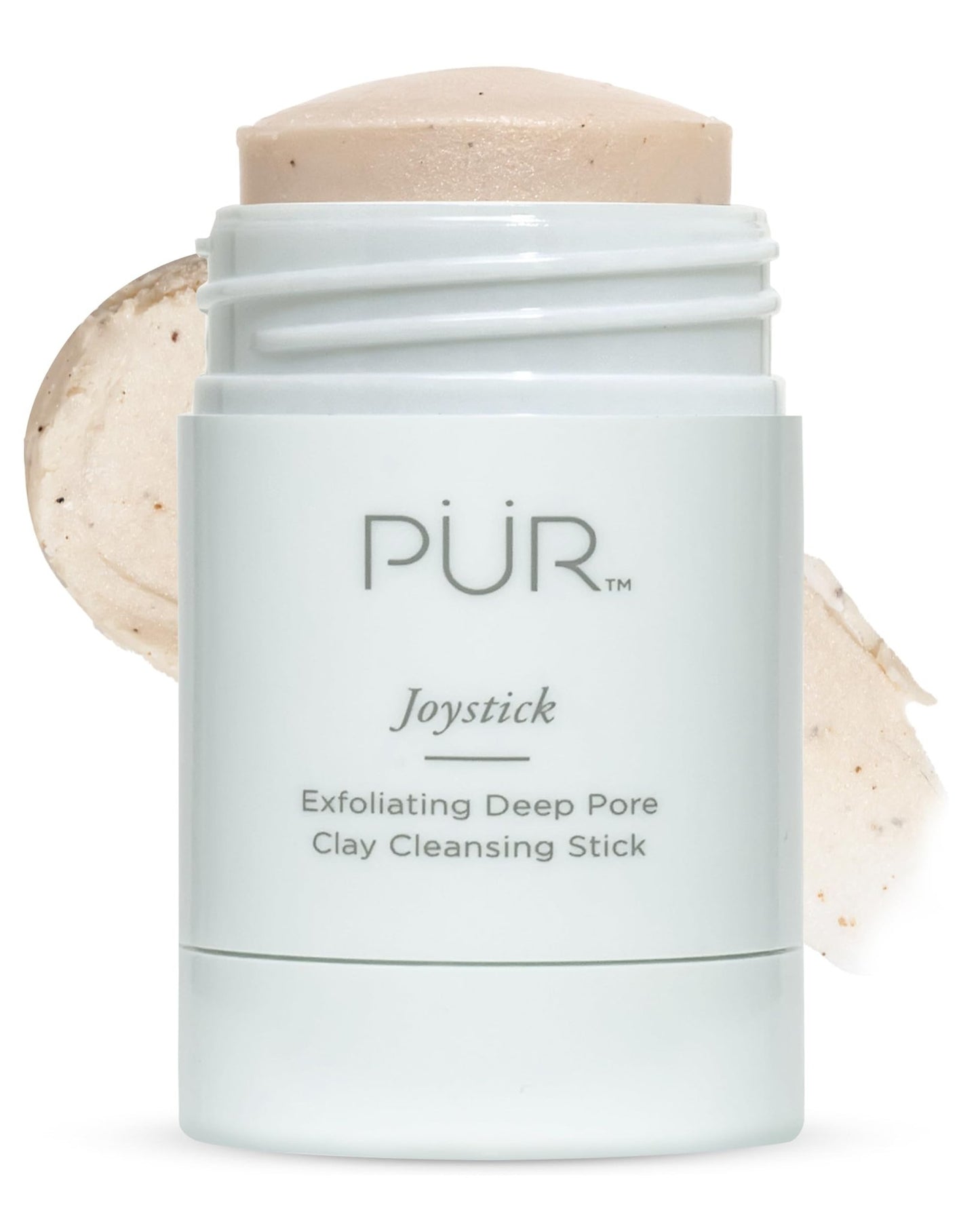 PÜR MINERALS Face Clay Mask Stick - Exfoliating Deep Cleanser Joystick Clay Mask for Pores & Blackheads - Facial Cleanser Skincare with Moroccan Clay - dailyvitalstore