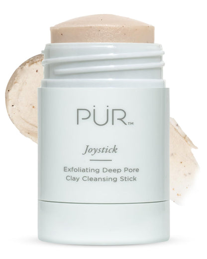 PÜR MINERALS Face Clay Mask Stick - Exfoliating Deep Cleanser Joystick Clay Mask for Pores & Blackheads - Facial Cleanser Skincare with Moroccan Clay - dailyvitalstore