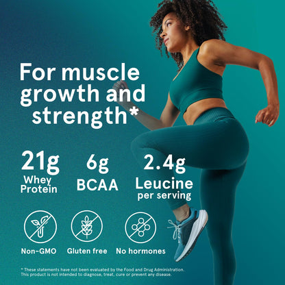 Puori Whey Protein Powder, Bourbon Vanilla - PW1 Pasture-Raised, Grass-Fed Whey Protein Powder Drink Mix containing BCAA Amino Acids - Post-Workout Supplement - dailyvitalstore