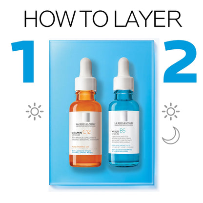 Pure 10% Vitamin C Serum + Hyalu B5 Pure Hyaluronic Acid Serum - dailyvitalstore