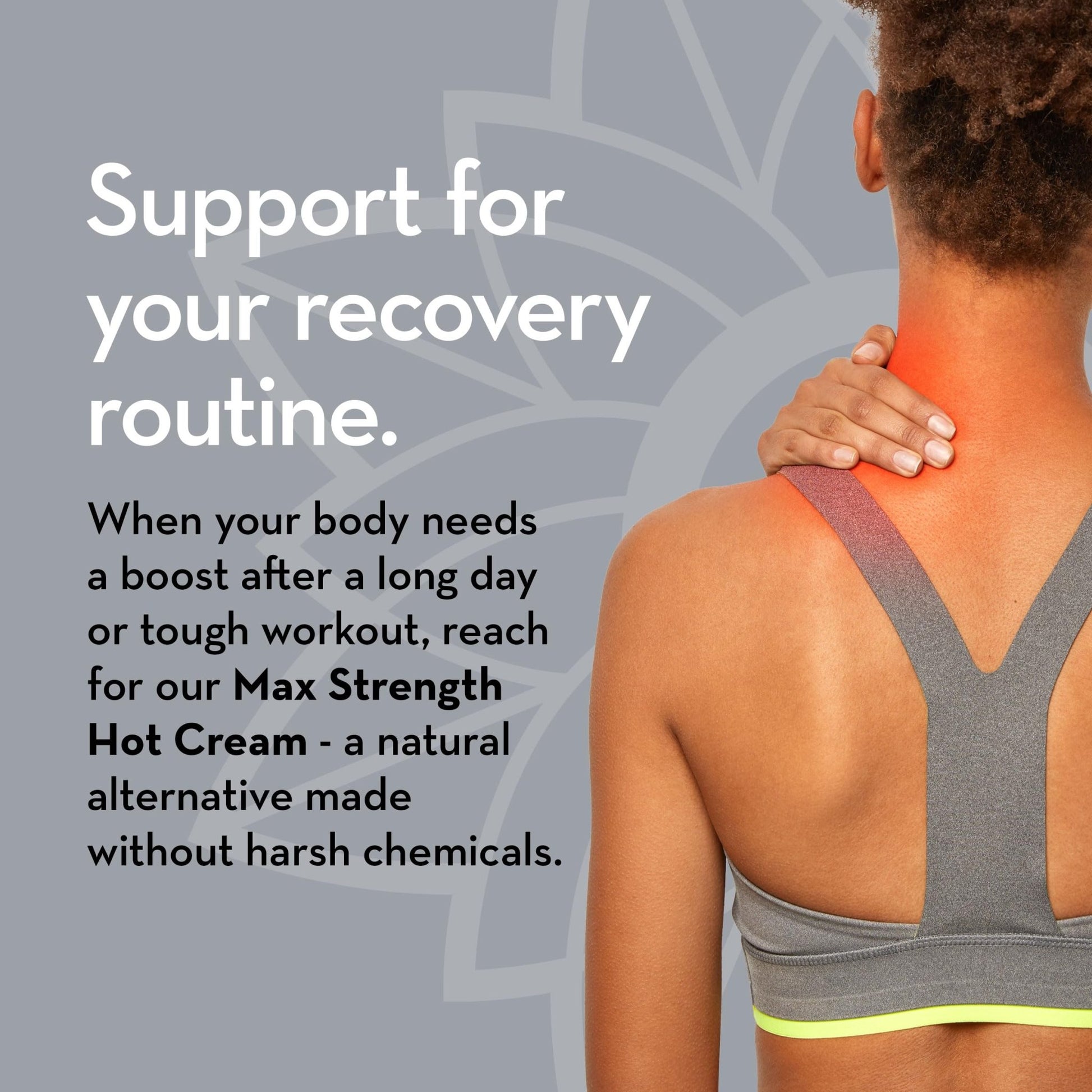 Pure Body Naturals Max Strength Hot Cream – Warming & Cooling Cream with Capsaicin and Menthol – Soothing Comfort for Overworked Muscles – 8.8 oz - dailyvitalstore