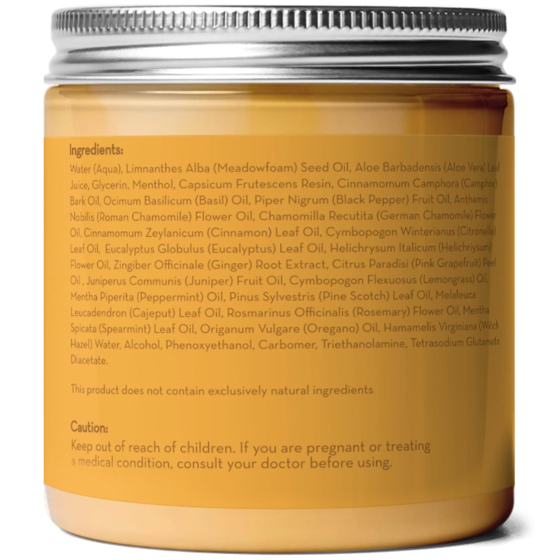 Pure Body Naturals Max Strength Hot Cream – Warming & Cooling Cream with Capsaicin and Menthol – Soothing Comfort for Overworked Muscles – 8.8 oz - dailyvitalstore