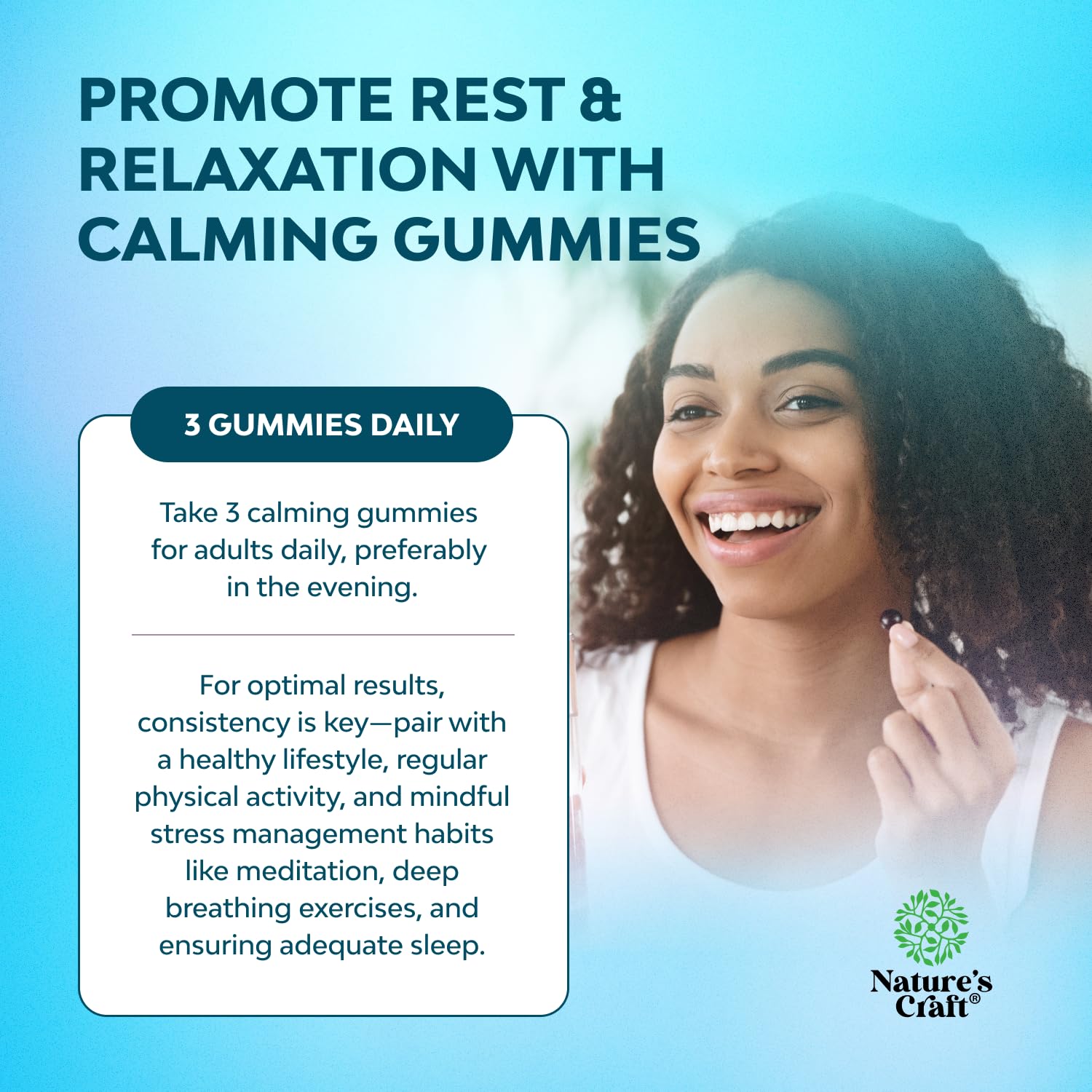 Pure Calm and Relaxing Magnesium Supplement - Magnesium for Stress Support & Rest Ease for Adults - High Absorption Mg Citrate Gummies with L Theanine & Ashwagandha for Muscle Cramps - 90 Count - dailyvitalstore