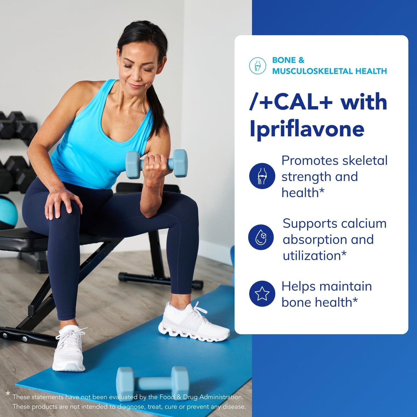 Pure Encapsulations +Cal+ with Ipriflavon | Mineral, Vitamin, and Herbal Supplement to Promote Skeletal Strength | 351 Capsules - dailyvitalstore
