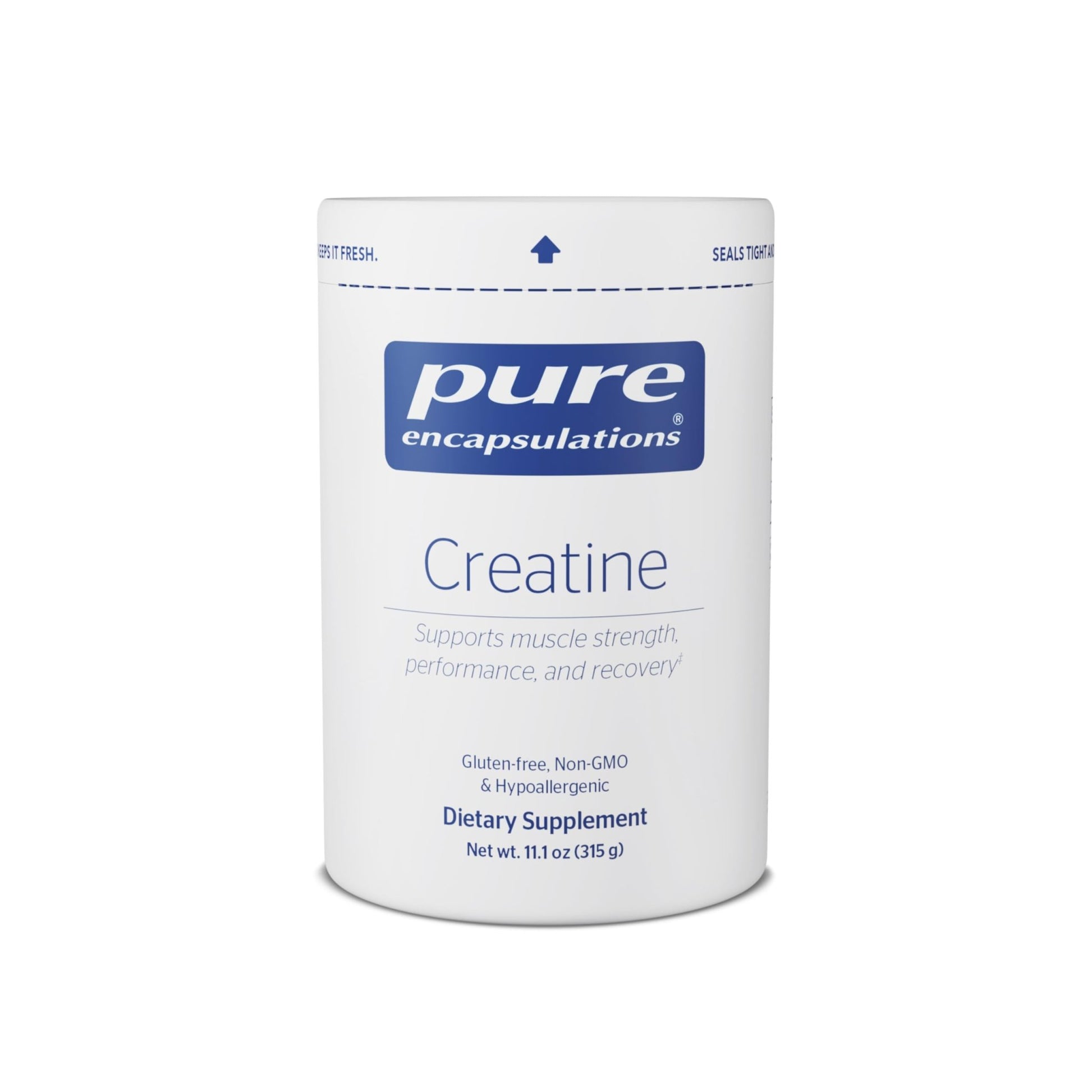 Pure Encapsulations Creatine - Creatine Supplement - Muscle Strength, Performance & Recovery - Pre-Workout Recovery Powder - Gluten-Free, Non-GMO - dailyvitalstore