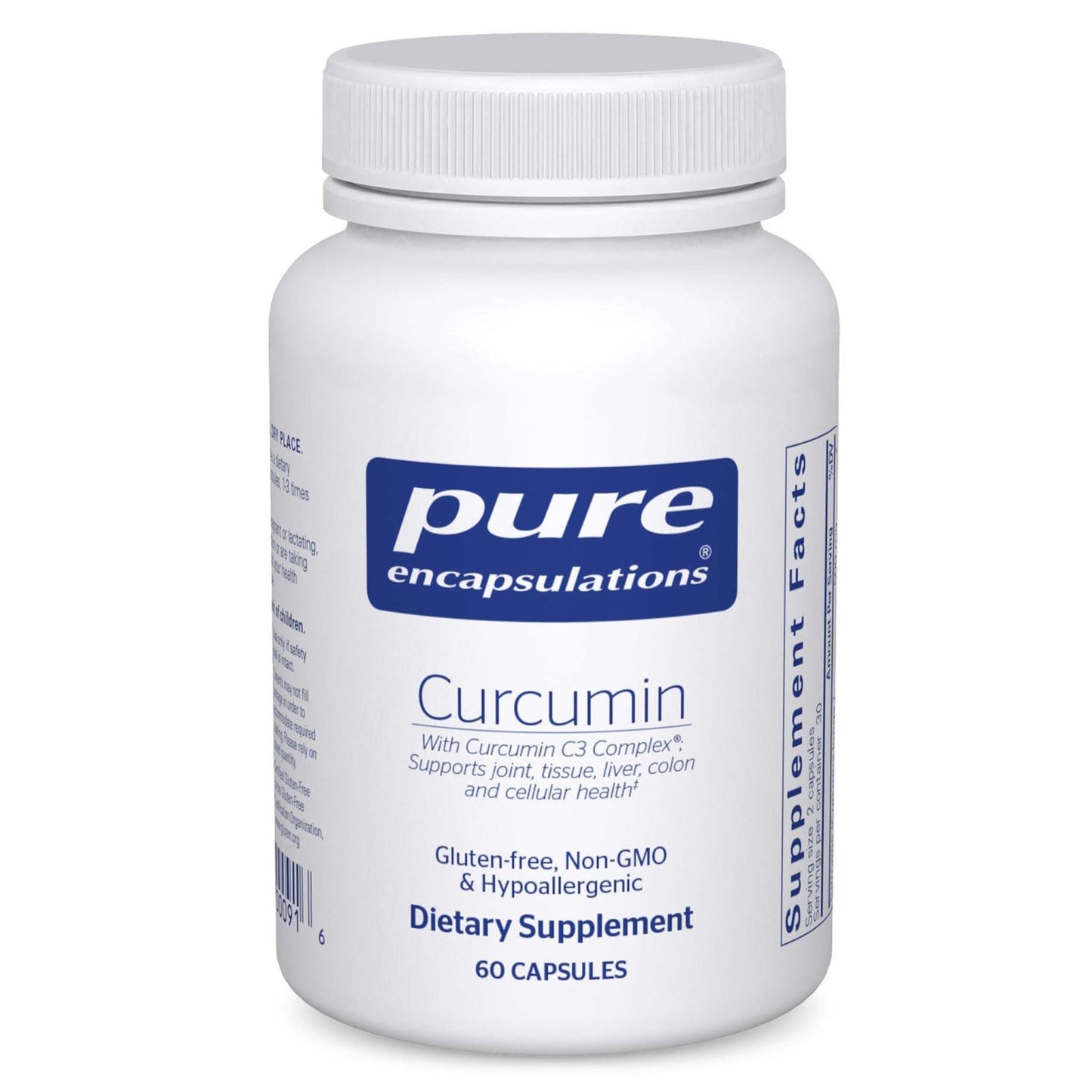 Pure Encapsulations Curcumin - 500 mg - Supports Joint Health & Liver Health - Curcuma Longa Capsule - dailyvitalstore