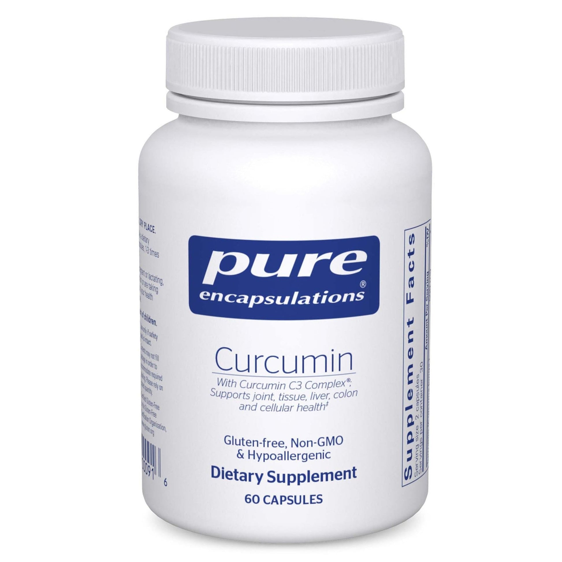 Pure Encapsulations Curcumin - 500 mg - Supports Joint Health & Liver Health - Curcuma Longa Capsule - dailyvitalstore