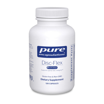 Pure Encapsulations Disc-Flex - Bone & Musculoskeletal Health Dietary Supplement - Supports Spinal Disc Strength & Flexibility* - Vegetarian & Gluten Free - 120 Capsules - dailyvitalstore