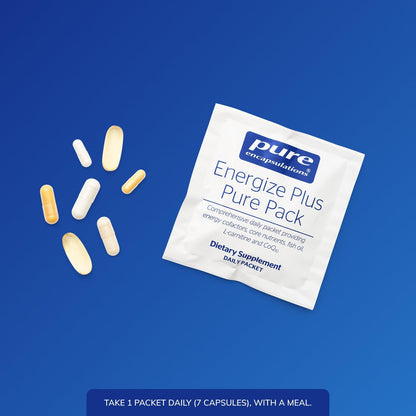 Pure Encapsulations Energize Plus Pure Pack | Supplement to Support Energy Production and Nutrient Metabolism* | 30 Packets - dailyvitalstore