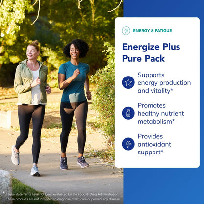 Pure Encapsulations Energize Plus Pure Pack | Supplement to Support Energy Production and Nutrient Metabolism* | 30 Packets - dailyvitalstore
