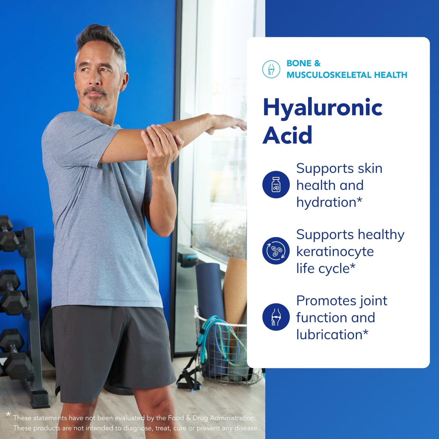 Pure Encapsulations Hyaluronic Acid - for Skin Hydration, Joint Lubrication & Joint Health* - Effective Absorption - Gluten Free - dailyvitalstore
