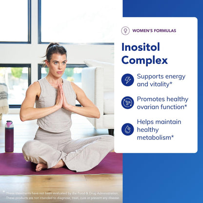 Pure Encapsulations Inositol Complex | Supplement to Support Energy, Healthy Metabolism, and Ovarian Function* | 60 Capsules - dailyvitalstore