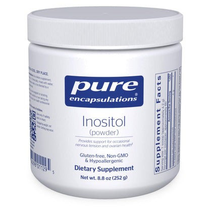 Pure Encapsulations Inositol (Powder) - Supplement to Support Energy, Nervous System & Ovarian Function* - with Myo-Inositol - 8.8 Ounces - dailyvitalstore