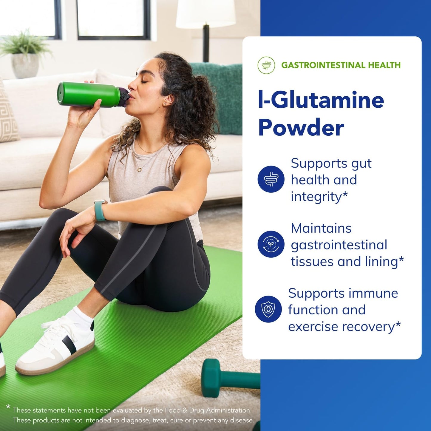 Pure Encapsulations L-Glutamine Powder - Supplement for Immune and Digestive Support, Gut Health and Lining, Metabolism, and Muscle Support* - dailyvitalstore