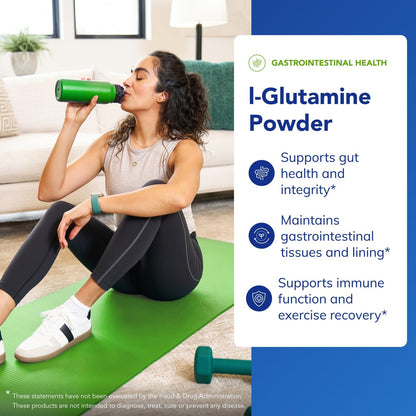 Pure Encapsulations L-Glutamine Powder - Supplement for Immune and Digestive Support, Gut Health and Lining, Metabolism, and Muscle Support* - dailyvitalstore