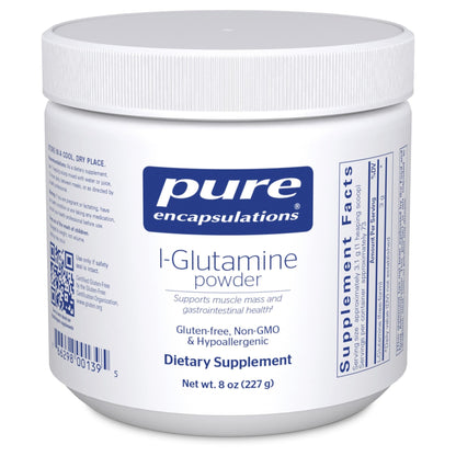 Pure Encapsulations L-Glutamine Powder - Supplement for Immune and Digestive Support, Gut Health and Lining, Metabolism, and Muscle Support* - dailyvitalstore