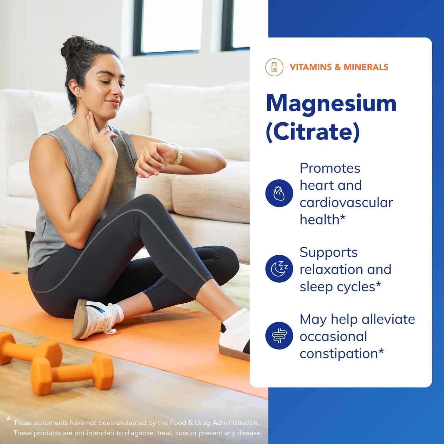 Pure Encapsulations Magnesium (Citrate) - Supplement for Sleep, Heart Health, Cognitive Health, Bone Health, Energy, Muscles, and Metabolism* - with Premium Magnesium - 180 Capsules - dailyvitalstore