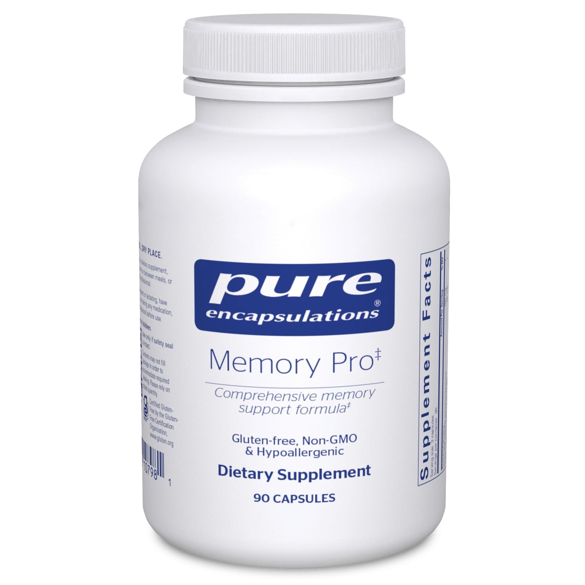 Pure Encapsulations Memory Pro | Comprehensive Memory Support Formula | 90 Capsules - dailyvitalstore