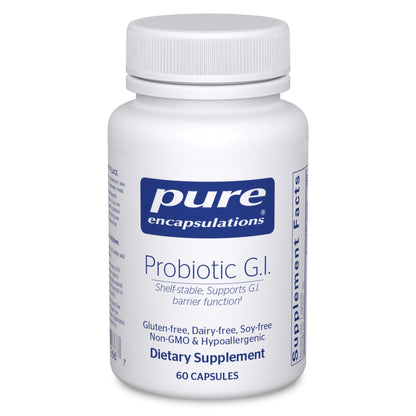 Pure Encapsulations Probiotic G.I. - Shelf Stable Probiotic for Intestinal Health & Gastrointestinal Support - dailyvitalstore