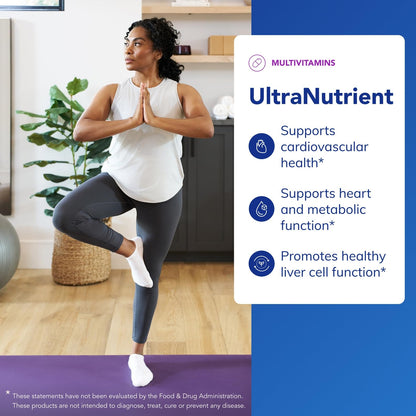 Pure Encapsulations UltraNutrient - Minerals & Multivitamins - Supports Liver & Heart Health* - Supplement for Antioxidants - with Vitamin C, CoQ10 - Non-GMO * Gluten-Free - 90 Capsules - dailyvitalstore