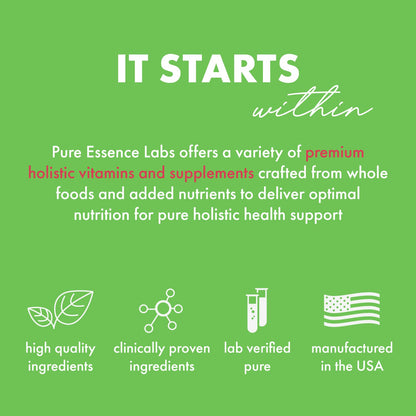Pure Essence Labs Ionic Fizz Magnesium Plus, Anti-Stress Supplement Drink Powder, Gluten Free and Non-GMO Magnesium Powder - dailyvitalstore