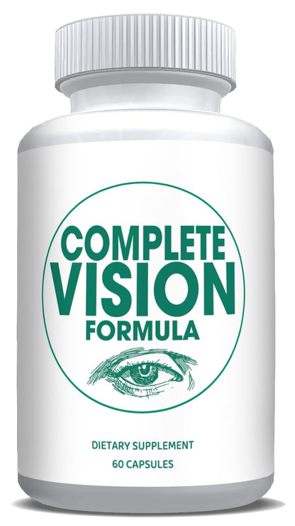 Pure Eye Health Vitamin & Mineral Supplements for Adults | 1 Complete Research Vision Formula w/Bilberry, Lutein, Zeaxanthin, Lycopene, Resveratrol | Supports Eye Strain, Dry Eyes 60 Capsules - dailyvitalstore
