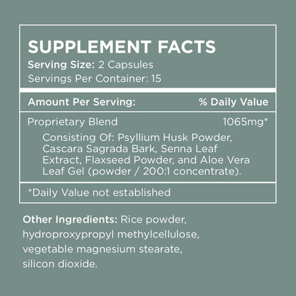 Pure for Men Detox Supplement, Reset | Promotes Digestive & Gut Health, Helps Remove Toxins & Supports Immune System, Colon Cleanse | 30 Capsules - dailyvitalstore