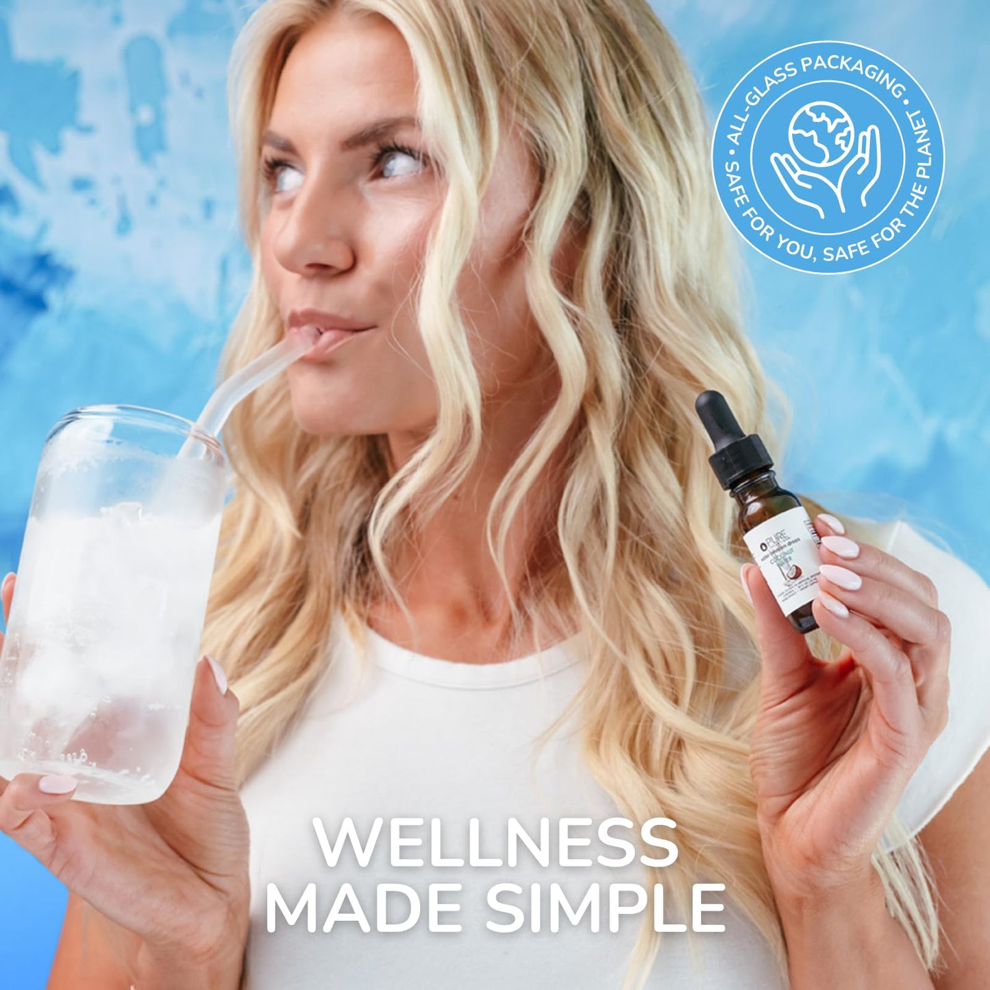 Pure Inventions - Coconut Water Infusion Drops – Electrolytes - Sugar-Free Hydration, Zero Calories, No Artificial Sweeteners, Clean Ingredients, 30 Servings - dailyvitalstore