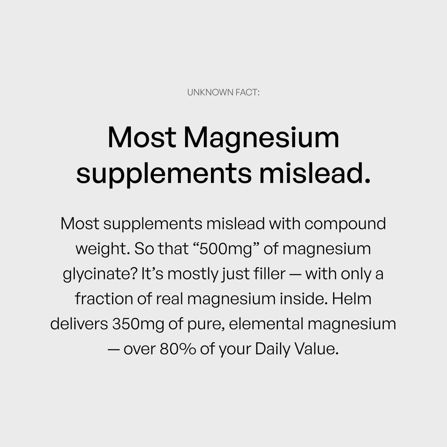 Pure Magnesium Glycinate - Magnesium for Sleep, Stress, Muscle & Nerve Support - High-Absorption, Non-GMO, Vegan - 90 Capsules (350mg) - dailyvitalstore