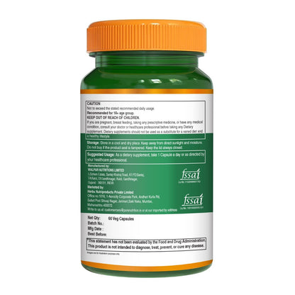 Pure Nutrition Lung Health Supplement | 60 Caps | Herbal Lung Support Formula with Quercetin, Vitamin C, Nettle, Vasaka Leaf, Lotus, Licorice & Ginger. - dailyvitalstore