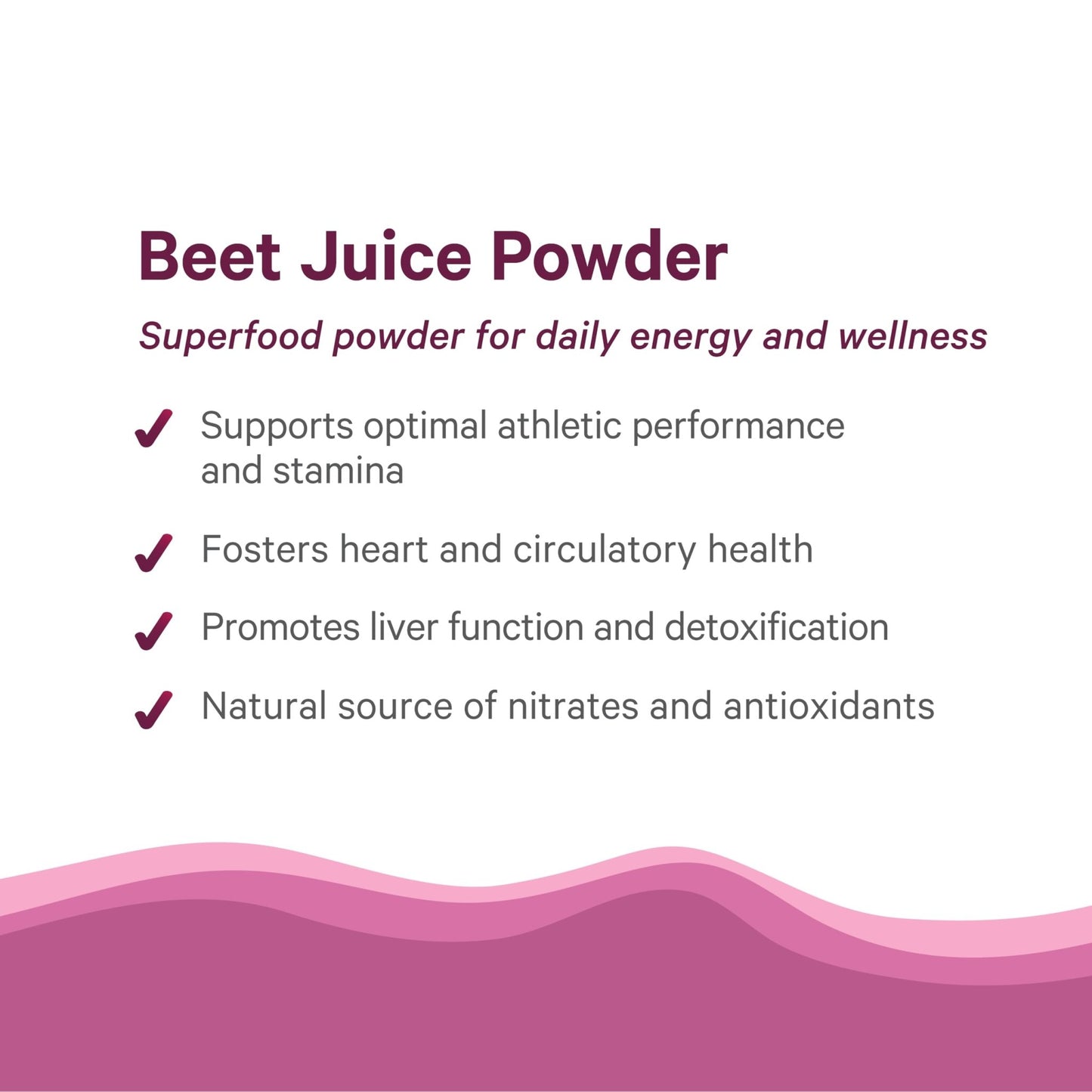 PURE SYNERGY Organic Beet Juice Powder | Pre-Workout Supplement | Organic Beet Root Juice Powder | for Healthy Circulation, Exercise, and Detoxification (6.4 oz.) - dailyvitalstore
