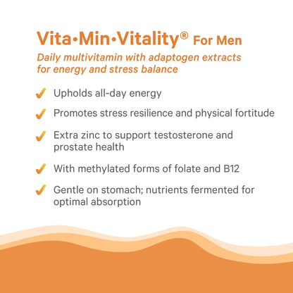 PURE SYNERGY Vita·Min·Vitality | Natural Multivitamin for Men | Men’s Daily Multivitamin Made with Organic Whole Foods | - dailyvitalstore