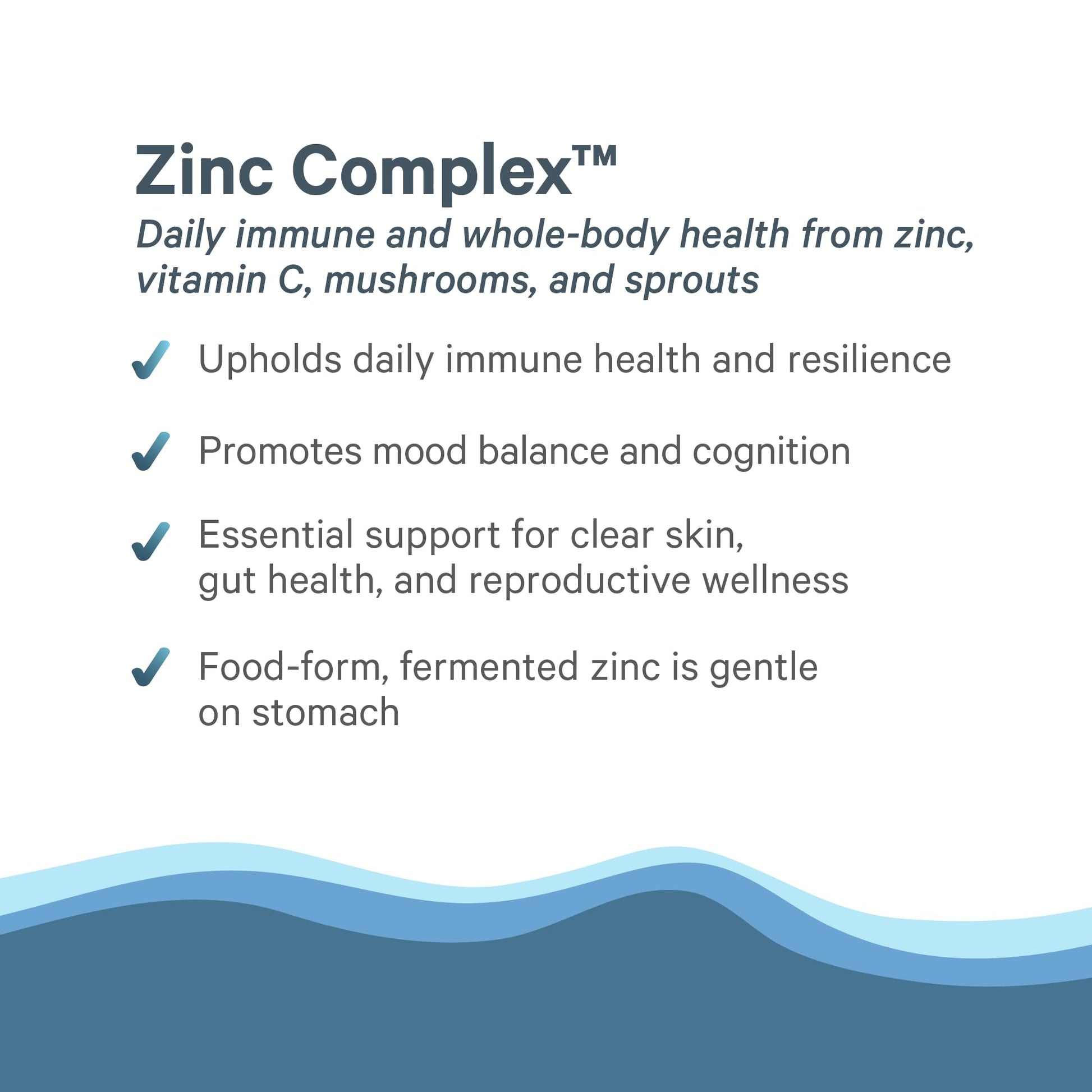 PURE SYNERGY Zinc Complex | Immune Support Supplement | Natural, Vegan Zinc Complex with Vitamin C and Organic Whole Foods | for Immune - dailyvitalstore