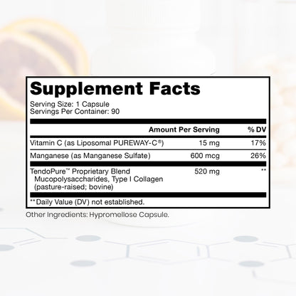 Pure Therapro Rx Acute Injury | Tendon & Ligament Support | Convenient Once a Day Clinical Dose | Supports Tendon Health, Movement & Physical Function | Pharm-Grade (90 Capsules) - dailyvitalstore