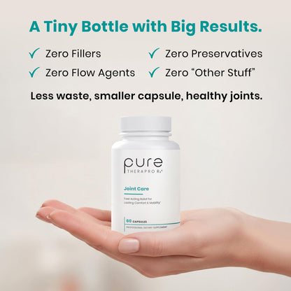 Pure Therapro Rx Boswellia, Curcumin, & Type II Collagen Joint Health Supplement | Made in the USA | Joint Care 60 Capsules, 2-Month Supply - dailyvitalstore