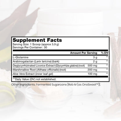 Pure Therapro Rx Leaky Gut Defense - Gut Health Supplement with L-Glutamine, Licorice Root Extract, Marshmallow Root, Aloe Leaf, Larch Arabinogalactan - dailyvitalstore